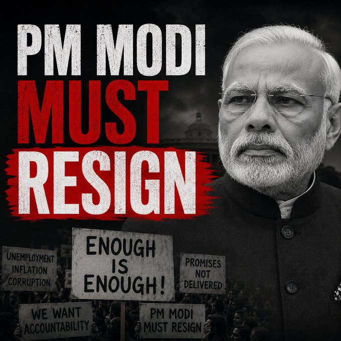 TheRebel_IN's tweet photo. According to a survey, 85% of the public wants the Modi government MUST resign.

Are you among this 85% of the population? https://t.co/8Ld9BlhXZR