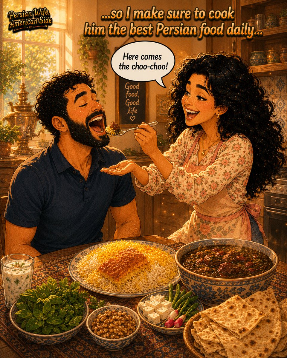 PersianUScomic's tweet photo. 🎬 WHERE DOES LOVE COME FROM? — Part 3 of 5

#PersianAmerican https://t.co/dF8xq0ed94