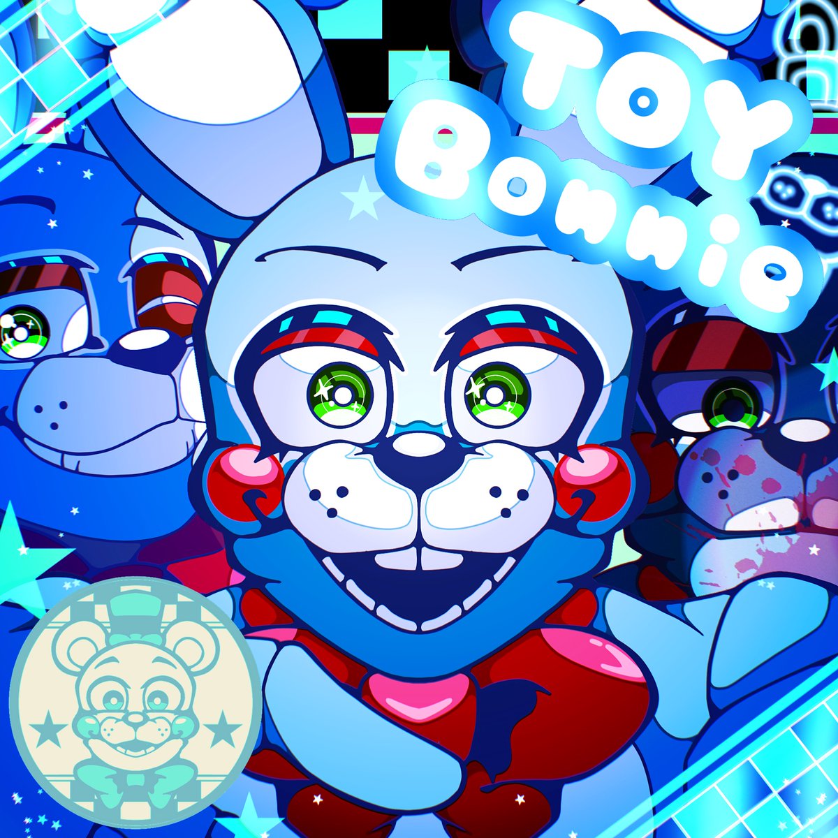 Akagitsune5's tweet photo. FNAF2のTOYシリーズイラストまとめ https://t.co/u3PdtKjPqw