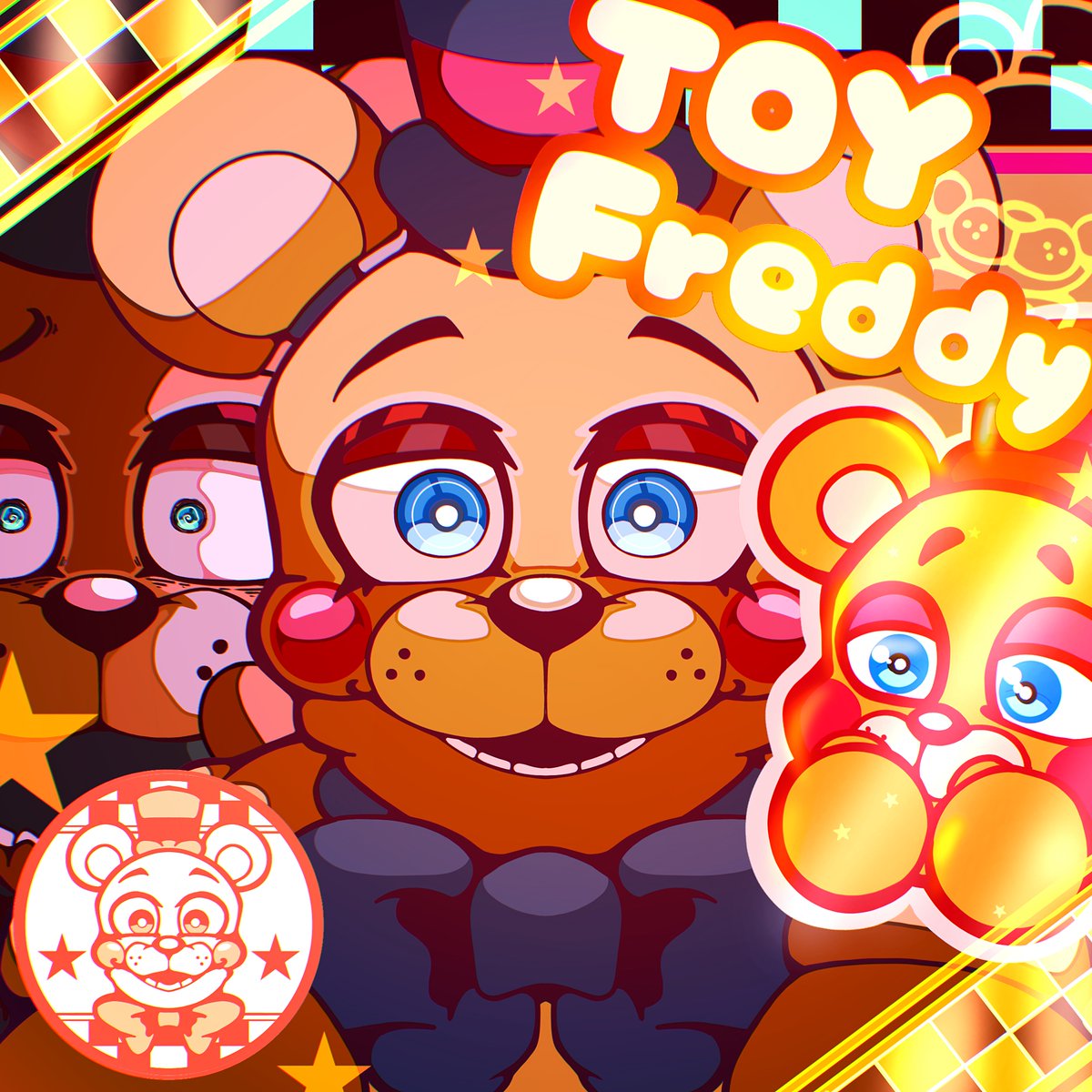 Akagitsune5's tweet photo. FNAF2のTOYシリーズイラストまとめ https://t.co/u3PdtKjPqw