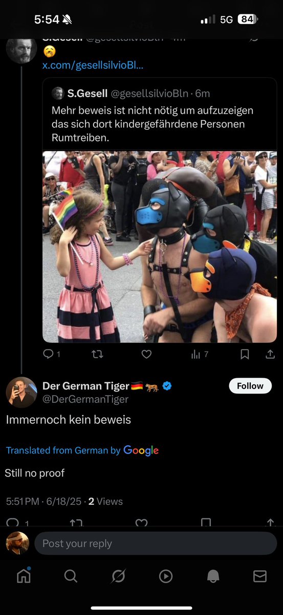 Clowningdummies's tweet photo. @sabengel4 The German is a pedo…👇🏻 https://t.co/DVcYdvh7Kz