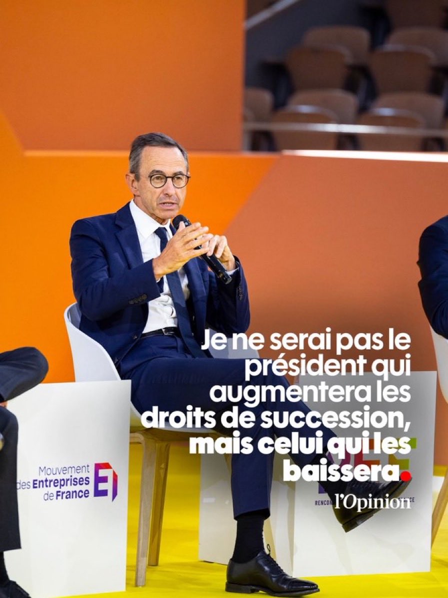 MorganeBravo's tweet photo. 🇫🇷 Lors du débat organisé par le #Medef, jeudi 27 août, le candidat républicain a donné un avant-goût de sa campagne…qui sera très libérale en matière économique. 

✨Un parti pris qui lui permet de se démarquer à la fois de Marine Le Pen et d’Édouard Philippe, lequel tente de le pousser au ralliement.

🔵Le candidat des Républicains ( #LR) à la présidentielle Bruno #Retailleau fera officiellement sa rentrée politique le 1️⃣2️⃣ septembre au campus des jeunes LR, mais il est déjà sorti de sa pause estivale pour entrer de plain-pied dans la campagne. 

Lui qui doit se créer un espace entre les candidats du centre droit Édouard Philippe et de l’extrême droite Marine Le Pen fait le pari du tournant libéral.

➡️ https://t.co/fK6nJU4BMx

@LaCroix 

#Présidentielle2027 @lesRepublicains #LR