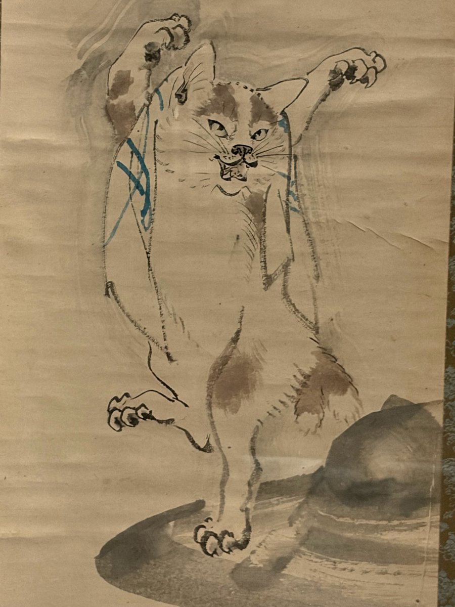 masatomo102441's tweet photo. なんか撮可の日は怖いものばかり撮っちゃいます😅「ゴールドマンコレクション　河鍋暁斎の世界展」at神戸市立博物館 https://t.co/26eGGhIr07