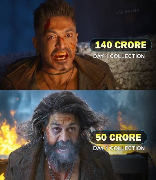 HariReacts's tweet photo. Both movies crossed 150+ crores but what would you think is really worth it?

#Toxic or #Irumudi https://t.co/uUCQ4HJplF