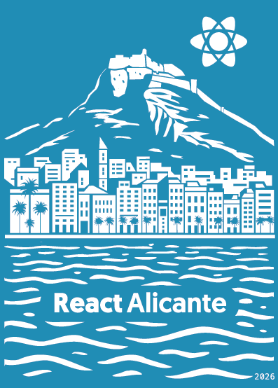 ReactAlicante's tweet photo. Tired of white T-shirts? 😎 #ReactAlicante https://t.co/DHJgujH49i
