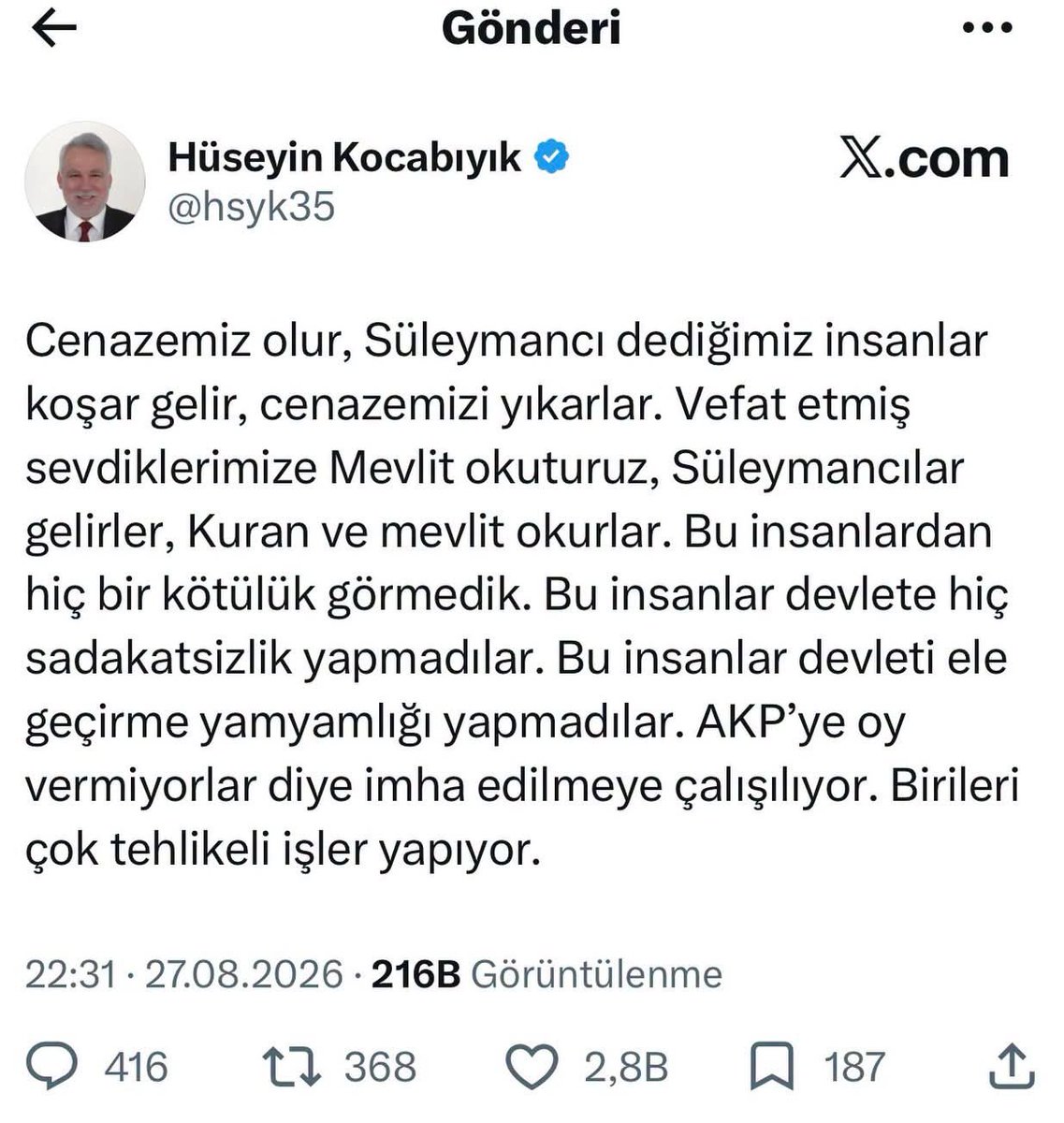 GTikla's tweet photo. #sondakika 
#Süleymancılar https://t.co/2KU2rklREW