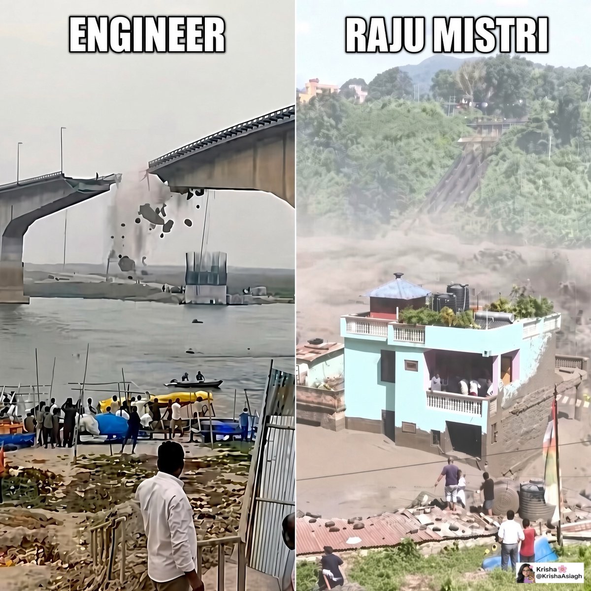 KrishaAsiagh's tweet photo. Professional Vs Local. https://t.co/sVO26wkLgf