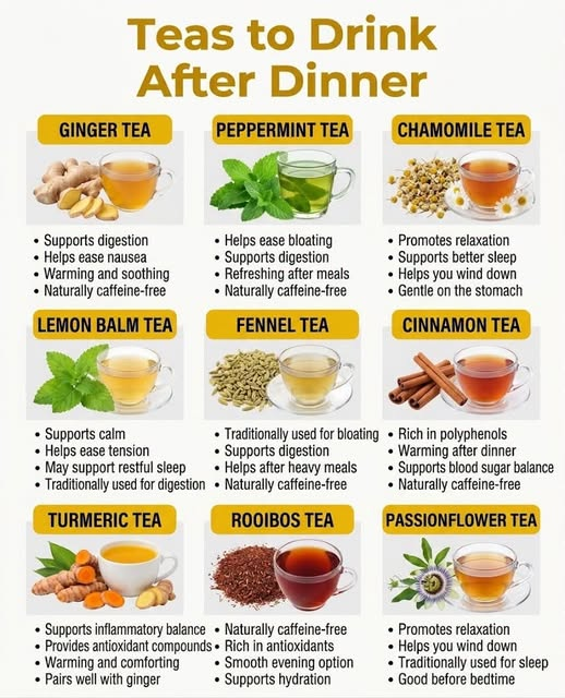 HealthOrganica_'s tweet photo. Why You Should Try These Teas to Drink After Dinner https://t.co/XpzYq8hPaU