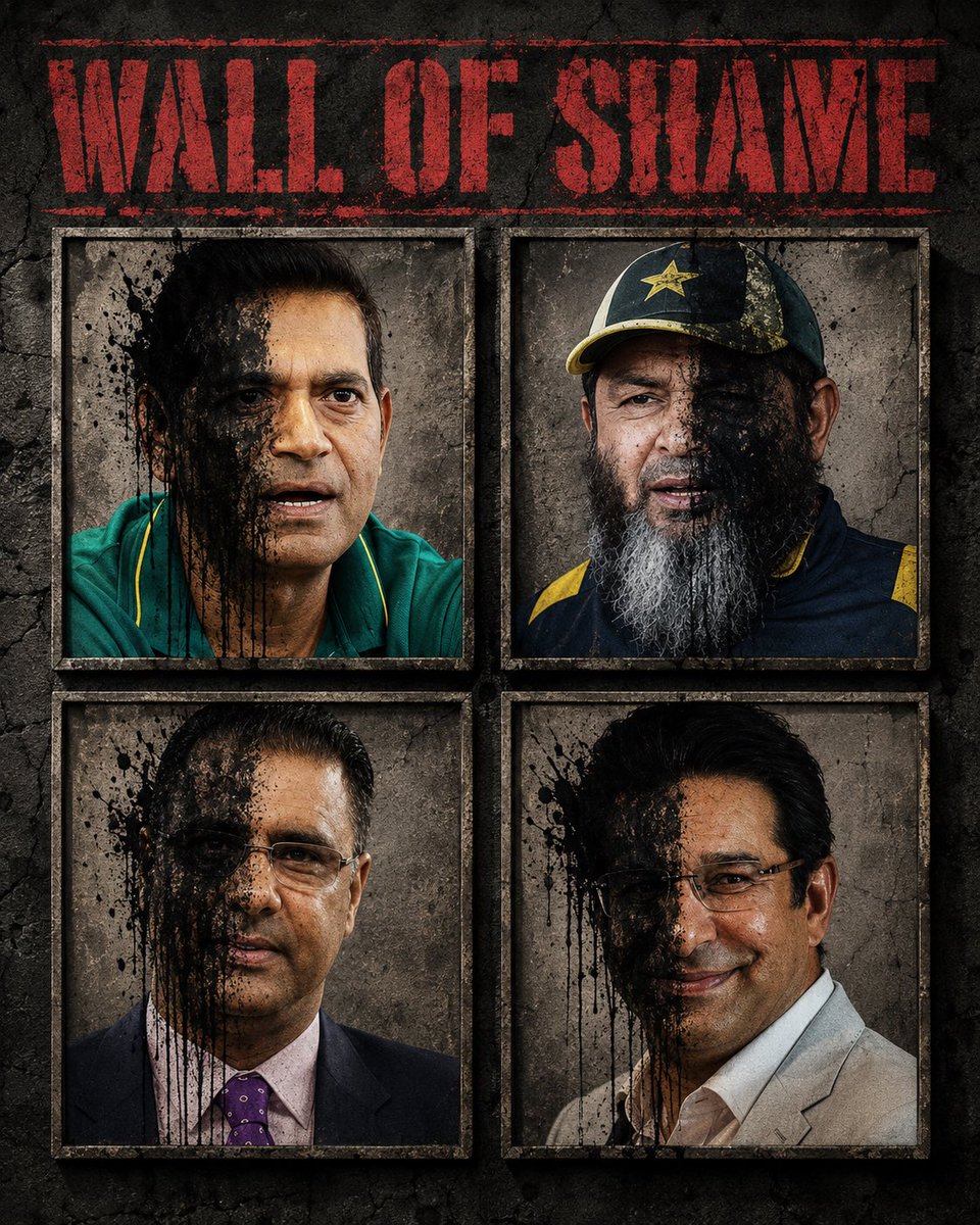Shararti_Ai's tweet photo. ان چار احسان فراموشوں پر لعنت بے شمار جس کپتان نے انکو گلیوں سے اُٹھا کر سٹار بنادیا یہ بے غیرت اُسکے لیے آواز اُٹھانے کے روادار نہیں @PatrioticWsi @waqyounis99 @AJavedOfficial https://t.co/BABkSQybJD