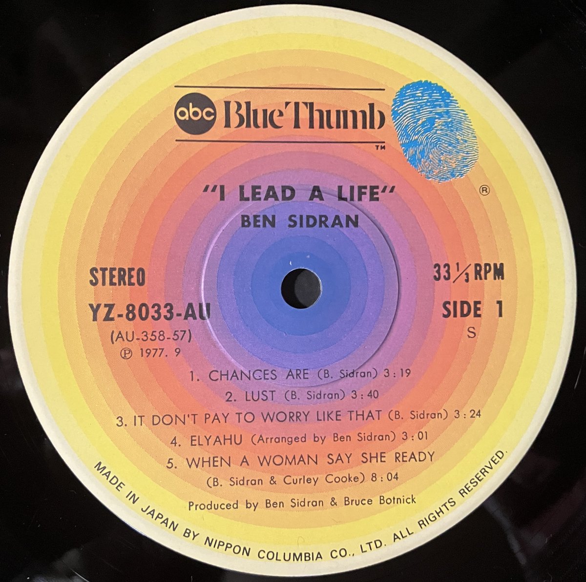 metaljpn's tweet photo. Ben Sidran - I Lead A Life (1972)
日本盤リイシュー、最近収集に力入れてるBen SidranのBlue Thumbでの2nd。80年代に入って日本独自企画のアルバム出したりと何かと日本のマニア筋に人気があった。そのきっかけともなったであろう日本コロンビアでのBlue Thumb名盤集でのリイシュー
#Discogs https://t.co/dJjpmkohSK