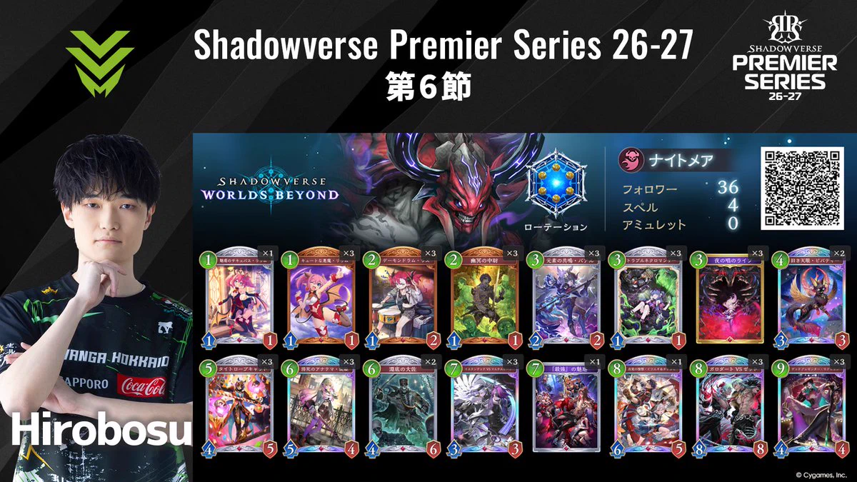 Shadowverse Premier Series on X: 