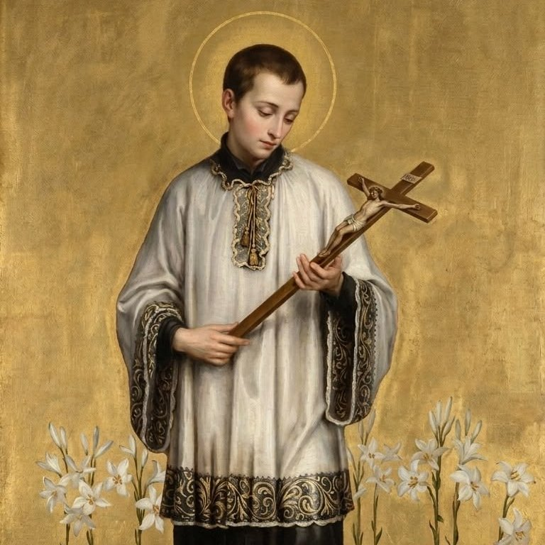 WinckJ69090's tweet photo. “There is no surer sign that someone is among the elect than to see them fearing God while, at the same time, being tested by tribulation and desolation in this world.”  

- St. Louis Gonzaga https://t.co/BQm7eLm1bv