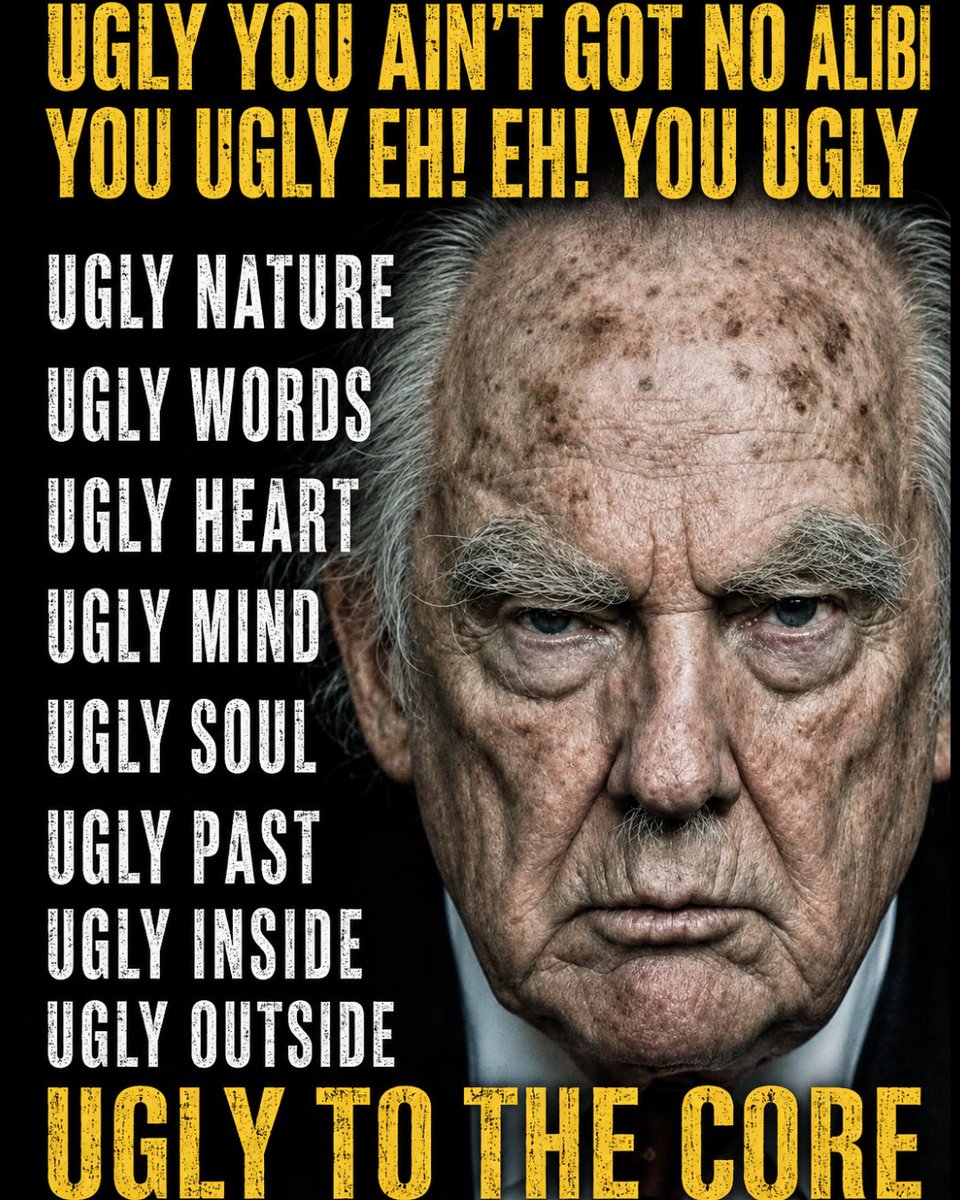 BluFnxResists's tweet photo. #TrumpUgly “No amount of makeup can hide the stench of an ugly soul."
“An ugly soul is one that finds joy in another person's pain."
“I am so sick of ugly... I am talking about ugly hearts, ugly souls and ugly actions." https://t.co/T9LKADhbJ7