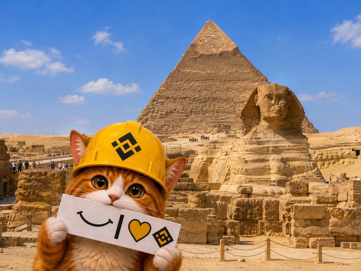 Sierralta_'s tweet photo. Checking the Pyramids off the list ๐ช๐ฌ๐ซ
Thousands of years of historyโฆ
And Iโm still waiting for Binance to make history with $BNBCAT. ๐
Vacation until Binance lists me. ๐ฑ๐ก
#binace #cz #bnbcat https://t.co/UfpOns2rG1