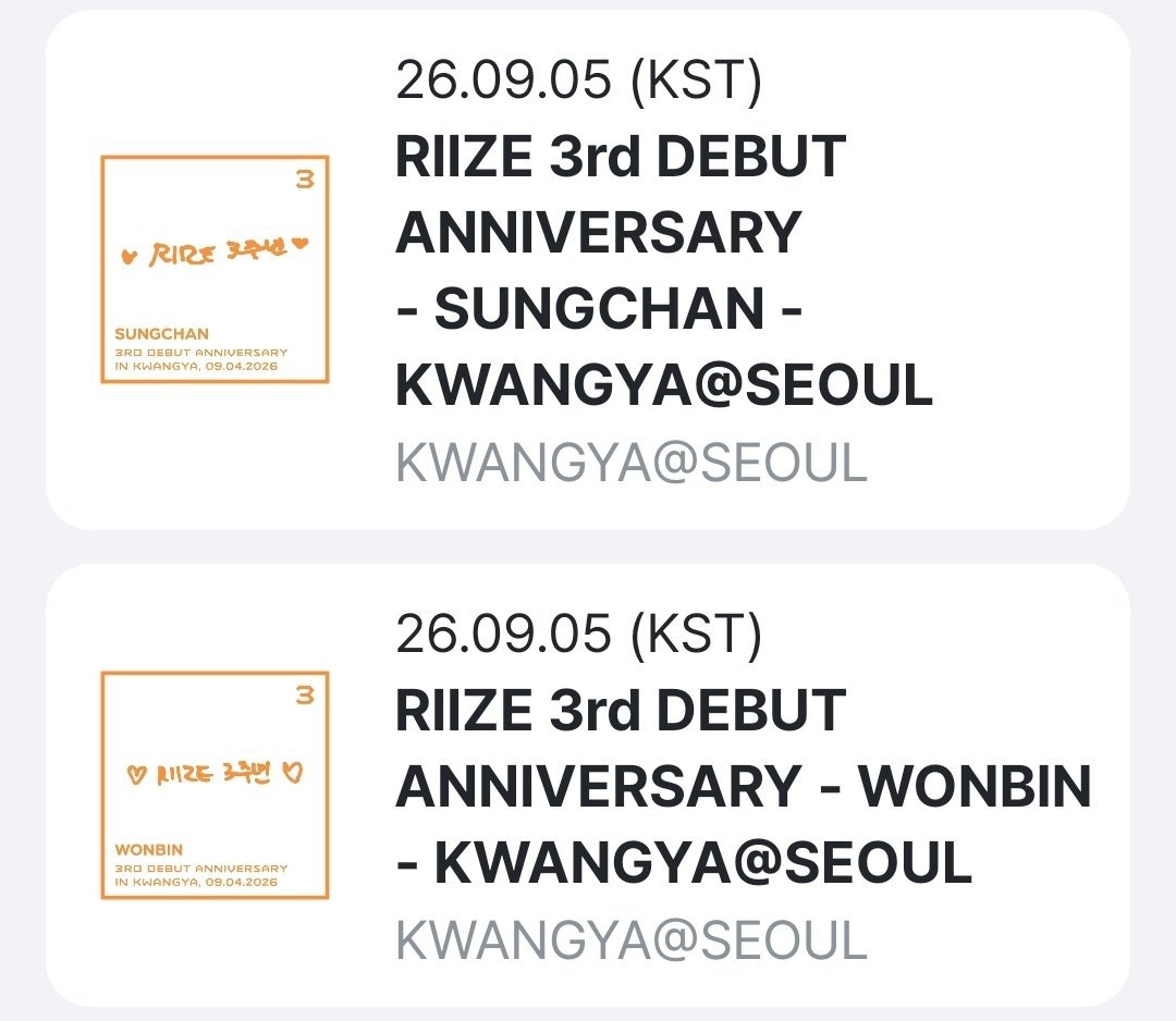 photocard_riize's tweet photo. RIIZE 3rd anniversary stamp… I can’t wait! 🥹🧡 https://t.co/O54jvLFM1o