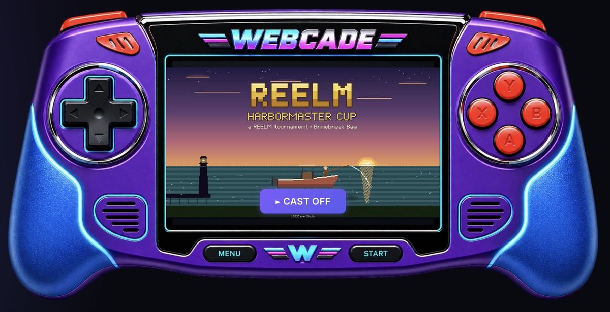 WebcadeOnSol's tweet photo. HARBORMASTER CUP is live on Webcade.  

A daily fishing derby you play in your browser. Free to enter, three attempts, heaviest bag wins. https://t.co/EmfX1slzqT