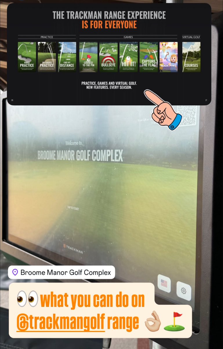 LeeHayward9's tweet photo. 👀 at what you can do on the @TrackmanGolf range at @broomemanorgolf come along and try it out this bank holiday weekend 👍🏼
#funfunfun #trackmanrange #broomemanorgc #swindon https://t.co/4CNgBW79X5