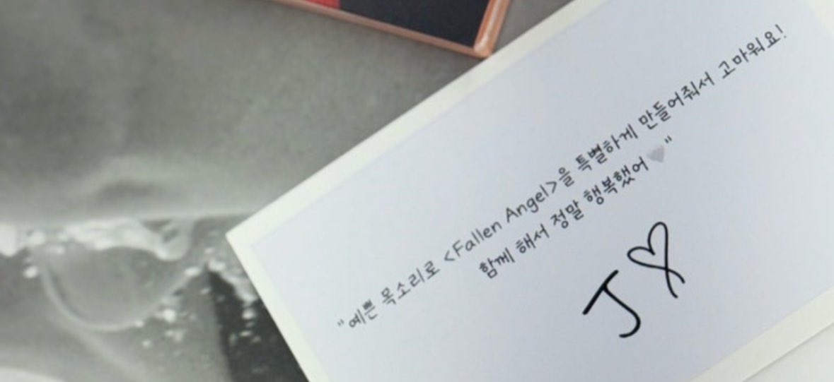 Jennie_Union's tweet photo. RELATED INFO || This is “Brillante Children's Choir” team’s post about working on JENNIE “FALLEN ANGEL”

 “The most memorable moment is that after the shoot, JENNIE personally signed merchandise for each child, writing out their names one by one to express her gratitude for collaborating on the "Fallen Angel" MV. She was truly a real-life angel🪽to the children”

The child's singing voice and the children's choir featured in JENNIE’s "Fallen Angel" MV were performed by “Brillante Children's Choir”

 ————————————————

In this music video, the Brillante Children's Choir sang the children's choir version of “FALLEN ANGEL”alongside a child actor at the end, accompanying them to the burning house.

This scene, where the overall visual aesthetic blended seamlessly with the children’s voices, overwhelmingly filled the finale and conveyed the intended message of JENNIE’s MV.

We recall this moment as one of the best experiences, having collaborated with world-renowned diva JENNIE and director Sunburnkids

The most memorable moment is that after the shoot, JENNIE personally signed merchandise for each child, writing out their names one by one to express her gratitude for collaborating on the "Fallen Angel" MV. She was truly a real-life angel🪽to the children.

JENNIE’s message for children 

“Thank you for making “FALLEN ANGEL” so special with your beautiful voices. I was truly happy to work together. - J 🧡-"

Through this collaboration with JENNIE, We are once again looking forward to the day when we can bring JENNIE’s MV concepts to life on stage.

https://t.co/db5fWujz47

#JENNIE #제니 @oddatelier @jennierubyjane