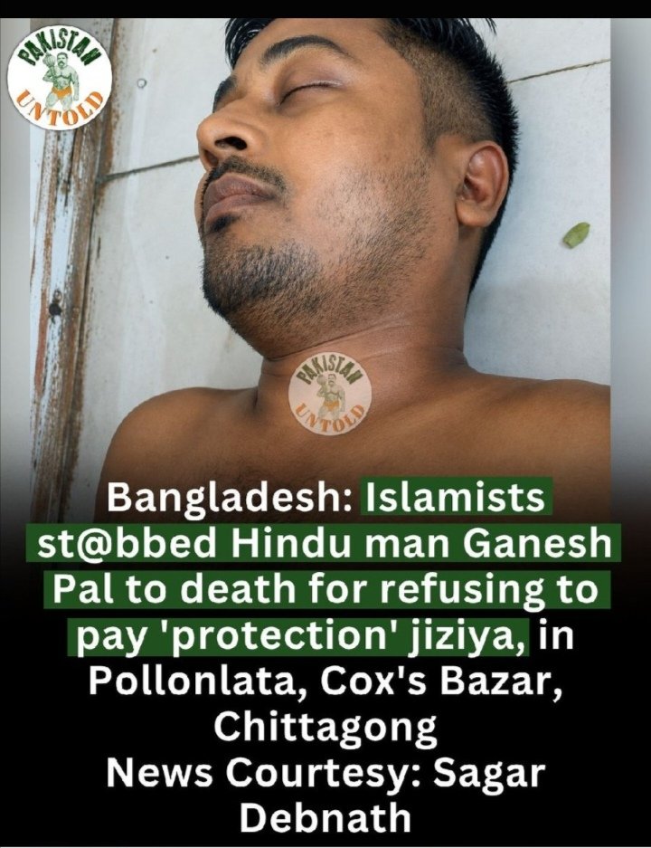 TTNewsslbe's tweet photo. @Neccccy Islamic ter*****rorists in Bangladesh are inflicting brutal persecution upon innocent minorities. They are kill****ing innocent minorities. Why is the global media silent now🙈🙉🙊? Where are human rights now?😭💔 https://t.co/zrAi4aiux8