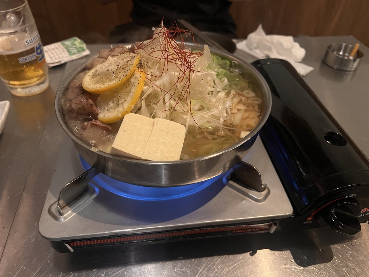 APEX0120's tweet photo. もつ鍋もつ鍋〜♪ https://t.co/fGGqghWxBS