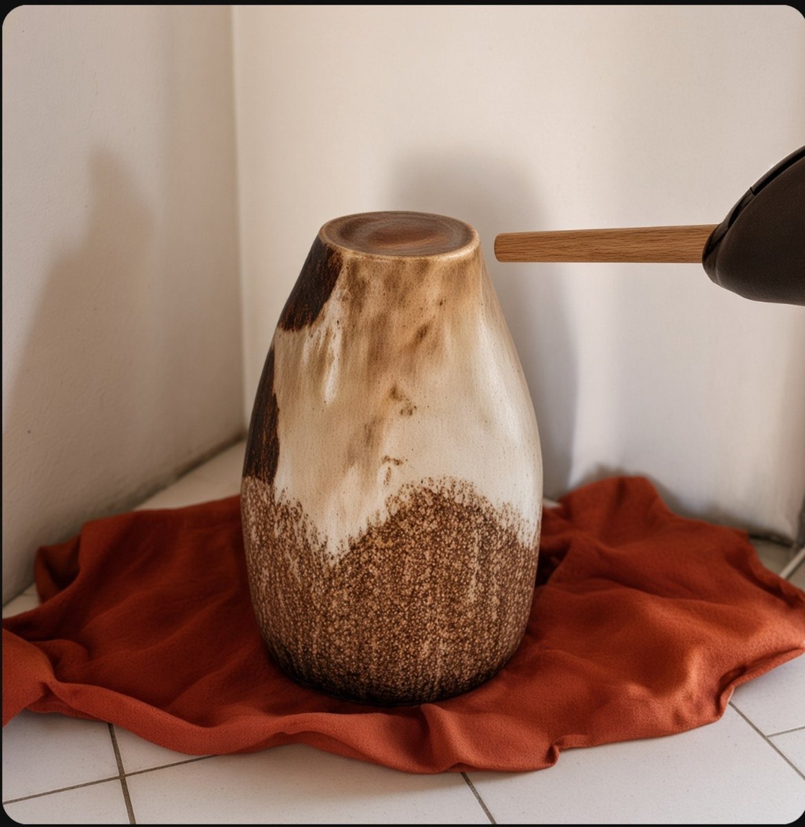 DavidLRubongoya's tweet photo. The lion covered in bark cloth. The sacred royal drum faces down in silence. The royal throne turned to the wall. The ancestral pillars of the land shaken to a stand-still in a combined imagery of mourning. Amata gatikire. Obwire bwizire kabiri. Ekibi kigwire. Omukama atulize! https://t.co/PWdXqT6YEt
