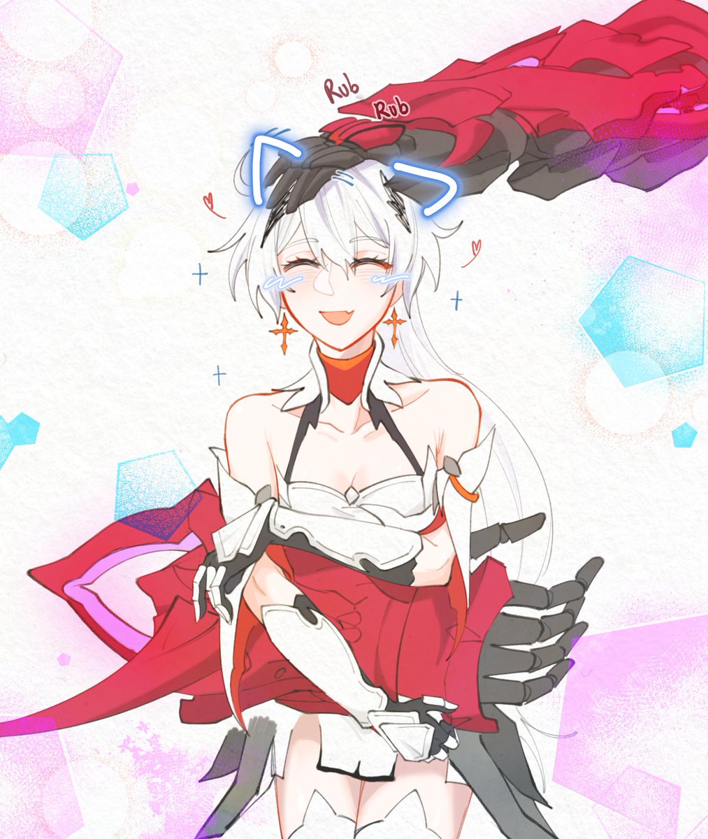 dna_kayoko's tweet photo. Playing with Mei-senpai's hands 🥰🥰🥰
#kiamei #HonkaiImpact3rd https://t.co/td1x1DY4Es