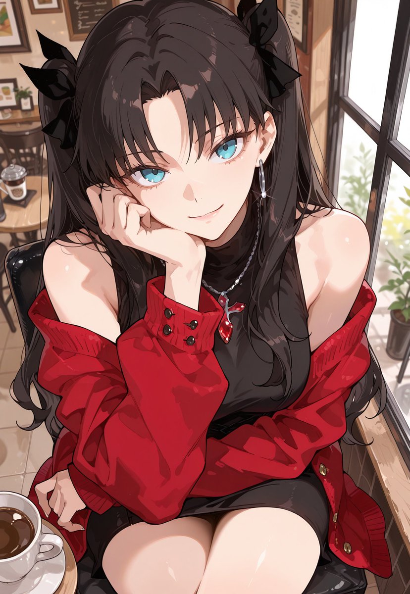 NeoCyanArt's tweet photo. Rin Tohsaka~  

[SFW Illustration]  
#TohsakaRin #HonkaiStarRail https://t.co/jhFxOKOO5t