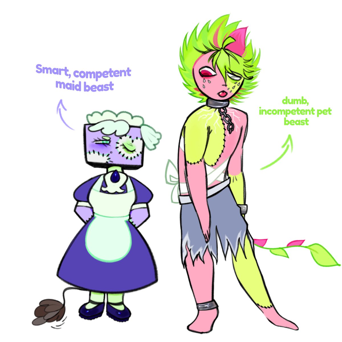 Monachangingnow's tweet photo. She does not like him
#berrybeast #lavendermaid https://t.co/9uxVrfKoAa