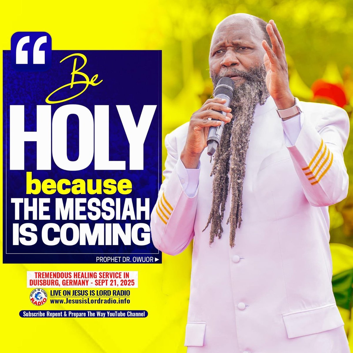 Benhams_'s tweet photo. #GaboroneRevival
The eternal gospel of YAHWEH delivers the fear of GOD 

We must return back to the fear of GOD and put it back at the pulpit https://t.co/bJmsl8NxwY