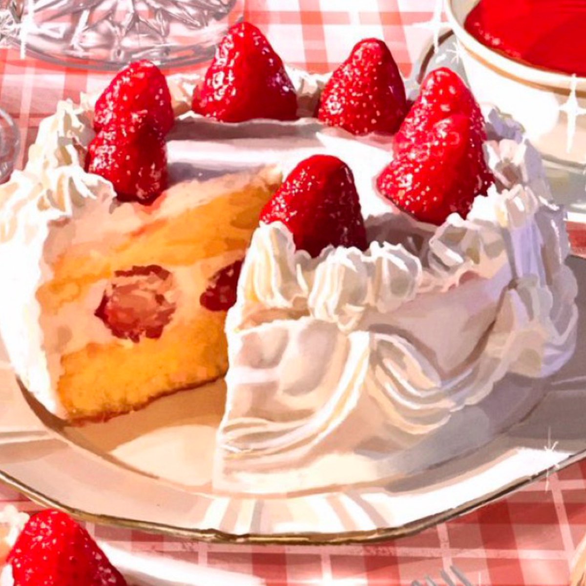 fine_9725's tweet photo. ケーキを作るスキルは上がっていませんが
ケーキを描くスキルは年々上がっています🎨 https://t.co/SC9xYCGMid