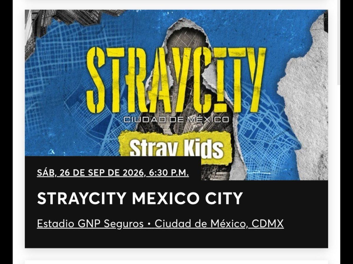 Aleijat56's tweet photo. Vendo Boletos Stray Kids en CDMX 

25 de sep
2 GNP 01 en $4000 c)1

26 de sep 
2 gral B en $2000 c)u

Más info por DM

#Concierto #KPOP #Música #CDMX #StrayKids #스트레이키즈 #dominATE #dominATE_MEXICO #ChkChkBoom #StrayKidsMéxico #Ticketmaster #YouMakeStrayKidsStay #STRAYCITY https://t.co/JaQok0jjz3