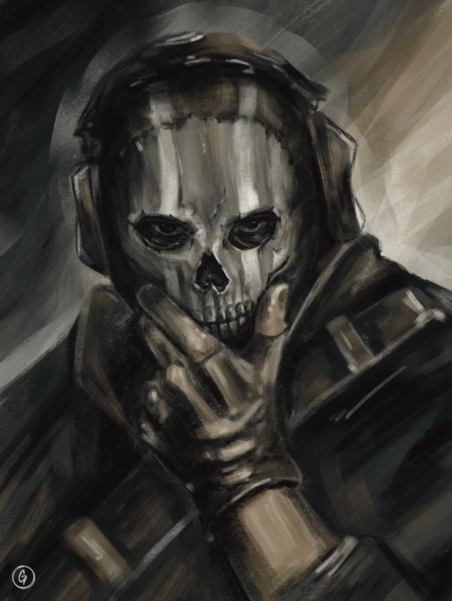 Gerplaniciy's tweet photo. — So, you do like me?
#simonghostriley #ghost #callofduty #callofdutyart #art #mw2 https://t.co/bnE7JR1kmr