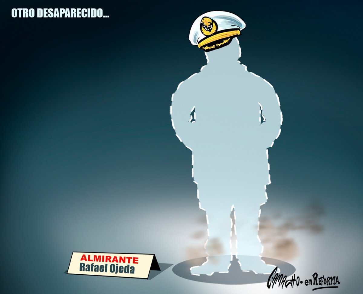 Reforma's tweet photo. Otro desaparecido... Por @CartonCamacho en @Reforma https://t.co/VImSyTF6pH