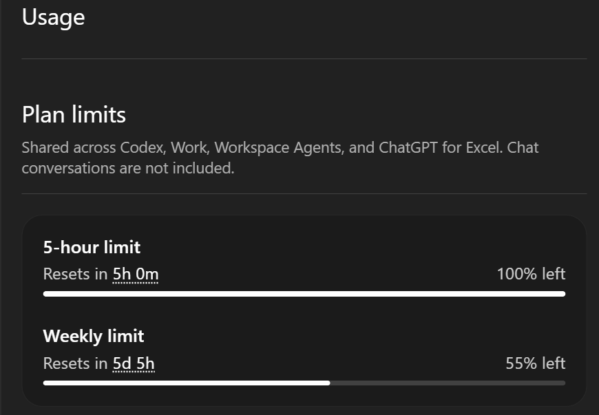 runevenes's tweet photo. @tibo @OpenAI This banner appeared when I hit my 5-hour Workspace limit yesterday. My limit has reset to 100%, but the banner is still stuck with no dismiss button and takes up a lot of space. I don’t want auto-reload; I’d rather upgrade the seat if needed. Bug? https://t.co/5yWE5hAyJo