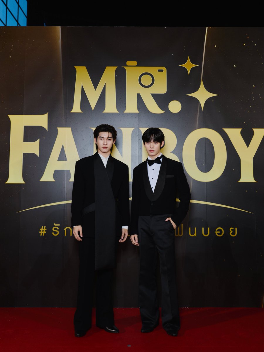 DomundiTV's tweet photo. “ตี๋ตี๋” @twnpich และ “ป๋อ” @porsuppakarn ร่วมงาน FANBOY GALA NIGHT 📸✨

#FanboyGalaNight https://t.co/JtyNFWVQ7y