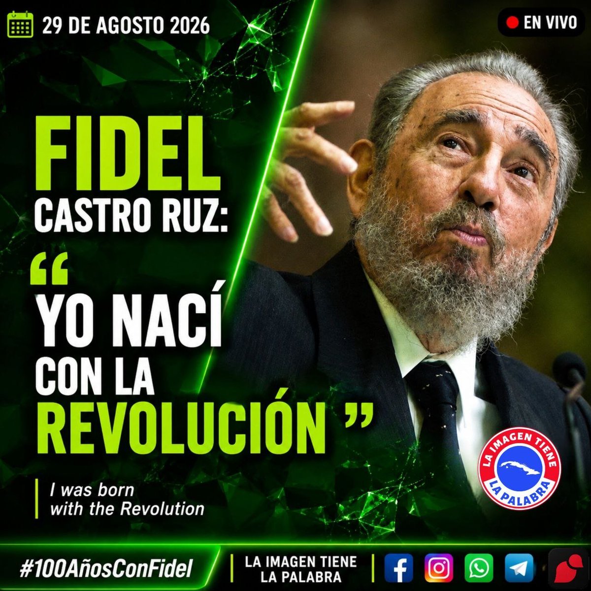 RebecaCubanita's tweet photo. Gracias por todo #Fidel
¡Somos Continuidad!
#CubaSoberana 
🇨🇺♥️🇨🇺♥️🇨🇺♥️ https://t.co/hjzAxC5R3Z