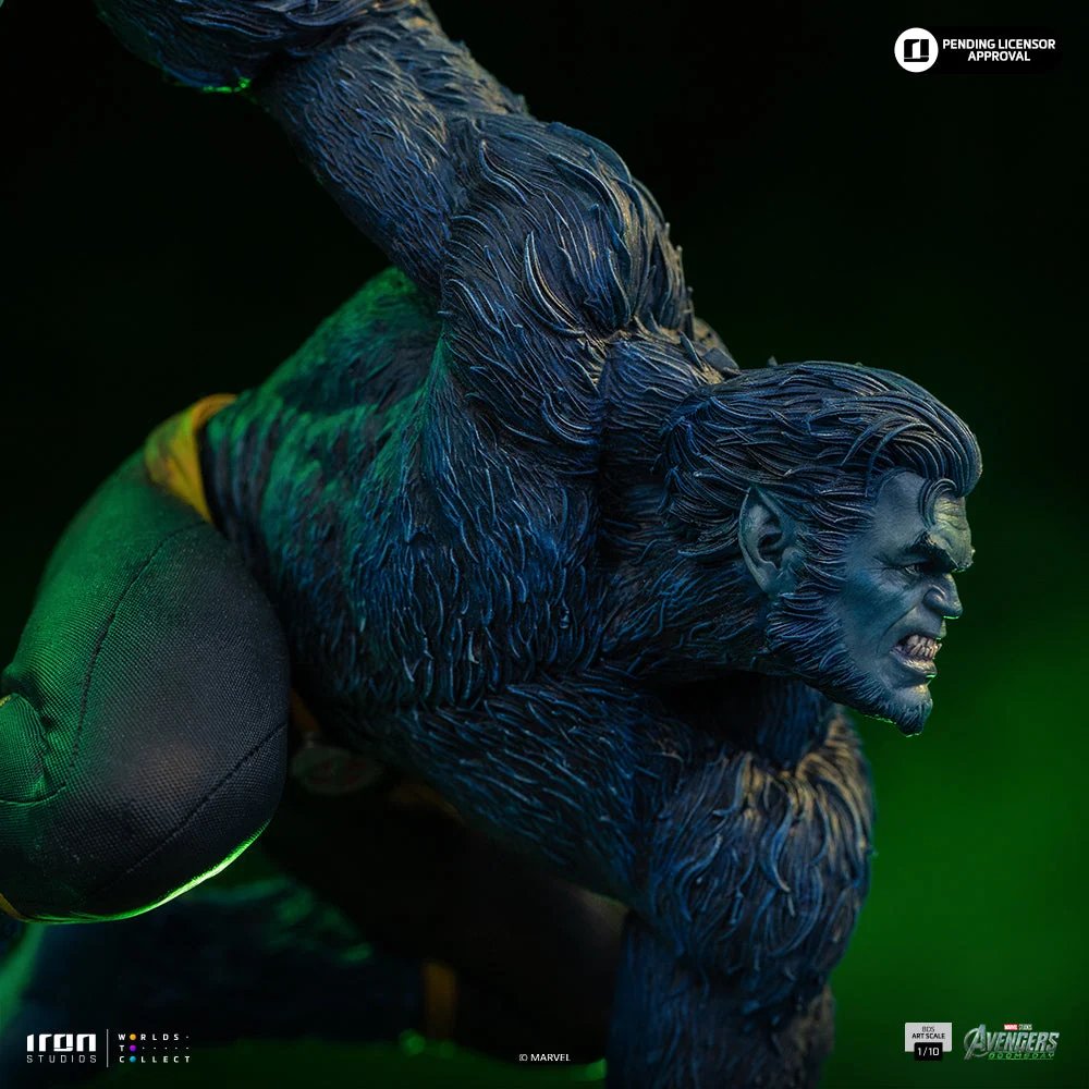 marvel_updat3s's tweet photo. New look at Iron Studios’ Beast statue for ‘AVENGERS: DOOMSDAY’ https://t.co/39LTIVC33J