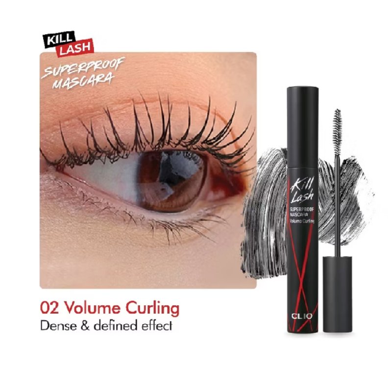zkdlfr's tweet photo. kalau bulmat gampang turun setelah di-curl, coba Clio Kill Lash Superproof 💫 bulu sikatnya bantu ngangkat dari akar dan bikin curl tetap on point seharian

🪄 https://t.co/d7AfkDNkPo https://t.co/NhjgIR3twi