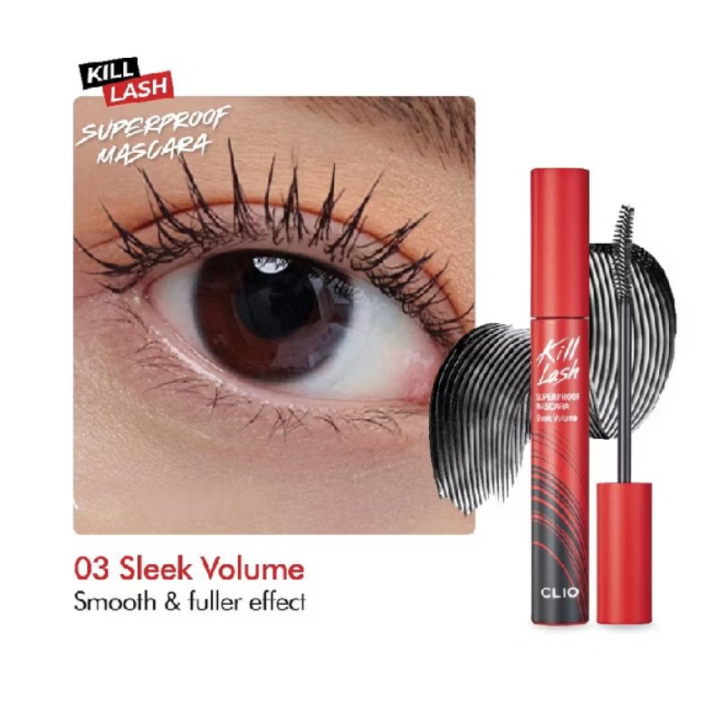zkdlfr's tweet photo. kalau bulmat gampang turun setelah di-curl, coba Clio Kill Lash Superproof 💫 bulu sikatnya bantu ngangkat dari akar dan bikin curl tetap on point seharian

🪄 https://t.co/d7AfkDNkPo https://t.co/NhjgIR3twi