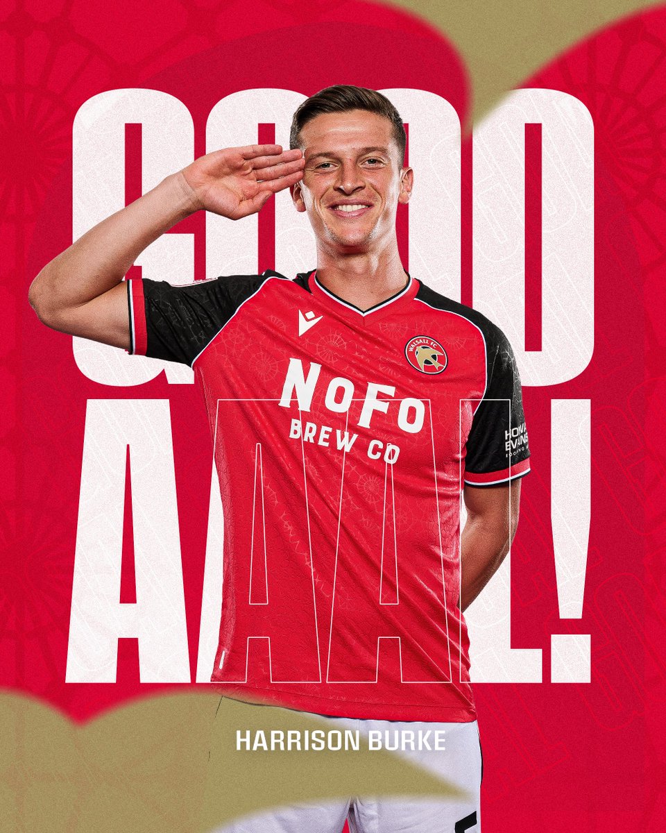 WFCOfficial's tweet photo. BURKEYYYYYY!!!

🔴 2-1 🔵 | 45' | #Saddlers https://t.co/HMWakmplaV