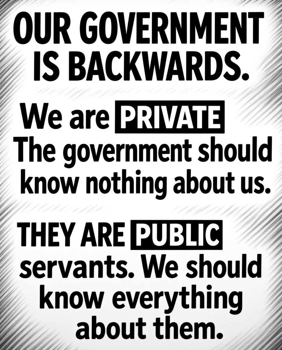 DavidJHarrisJr's tweet photo. Our government is backwards! Do you agree? https://t.co/zQJAzEEcUY