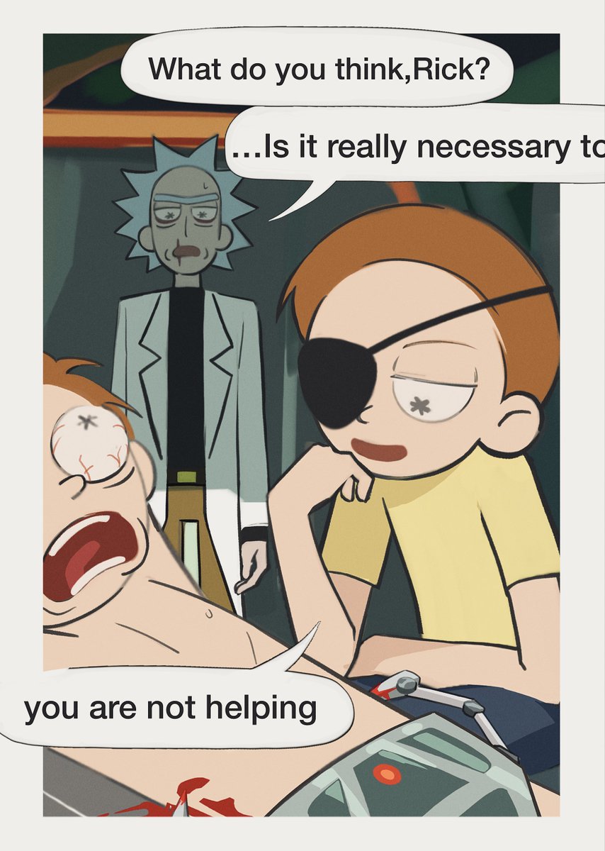 IchikaGrith's tweet photo. #rickandmorty
pretty sure that Morty matrix was EvilMorty's personal preference https://t.co/YwgirYTanl