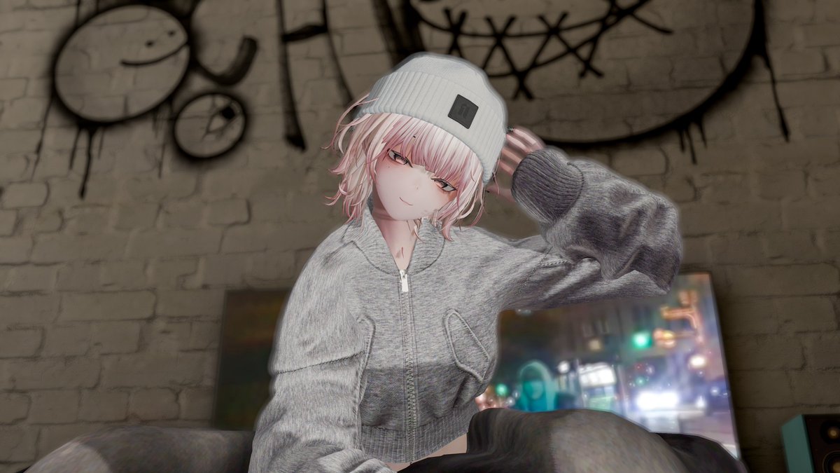shikig4mi_'s tweet photo. 新しいMaro
 #Maro3D
 #VRChat https://t.co/1R6Mn2bAuD