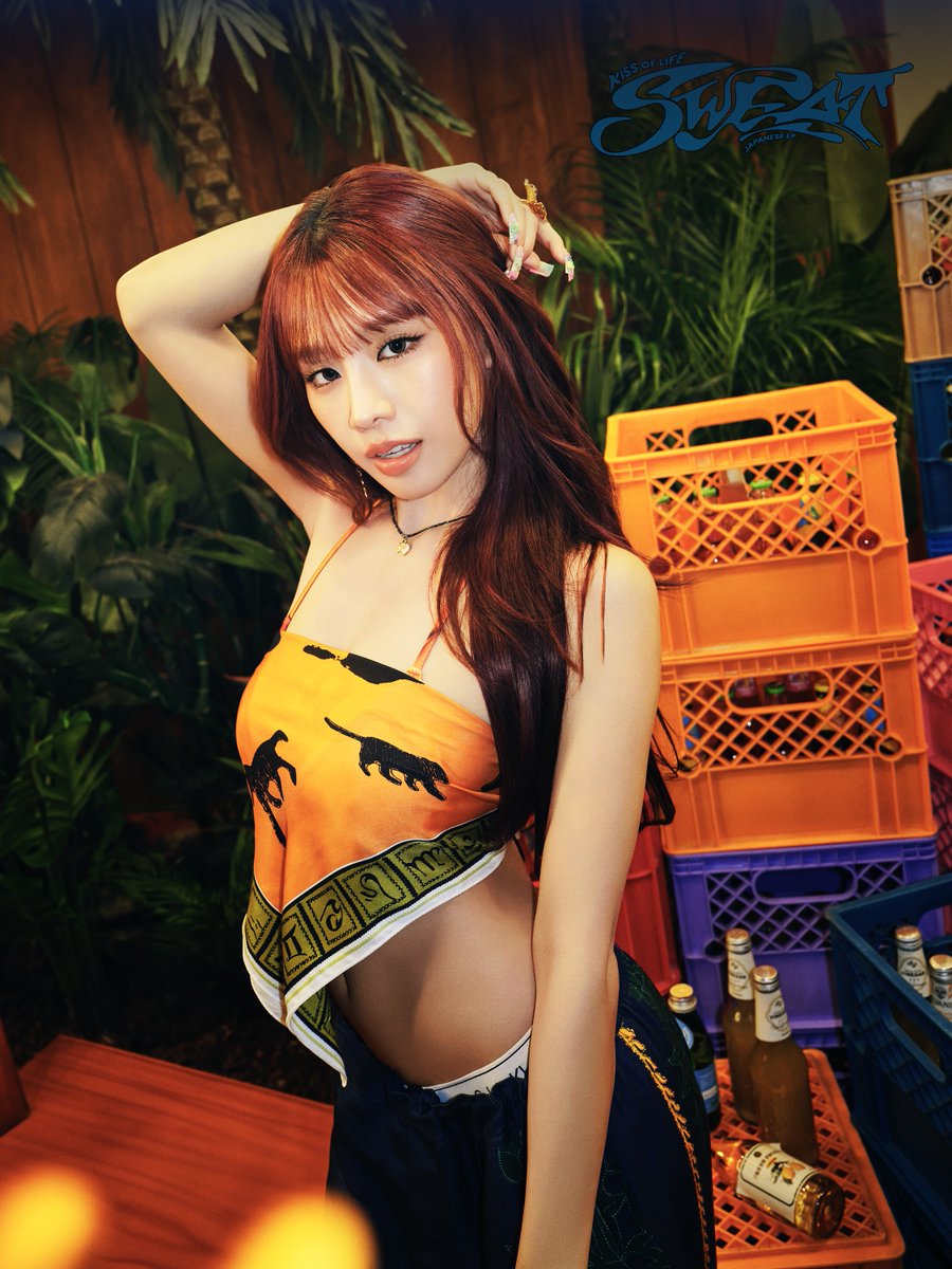 KISSOFLIFEJP's tweet photo. KISS OF LIFE
JAPAN 2nd Mini Album
『SWEAT -JAPANESE EP-』

Summer Nights Ver.

☀️ 2026.09.16 0AM (JST)

Pre-save / Pre-order
https://t.co/r3x76Nav7t

#KISSOFLIFE #KIOF #キスオブライフ
#JULIE #NATTY #BELLE #HANEUL
#ジュリー #ナッティ #ベル #ハヌル
#SWEATJP https://t.co/XxaqfBJuAr