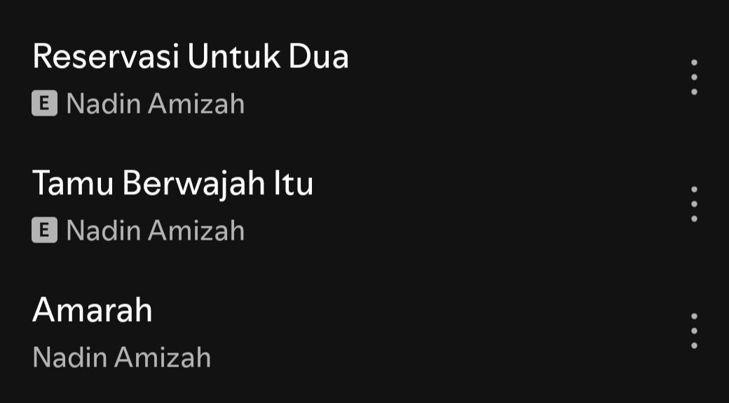 rukathis's tweet photo. @MUSIKMENFESS Tiga lagu ini, ngga relate tapi rasa sakitnya ngena banget https://t.co/cX5Pla29l9