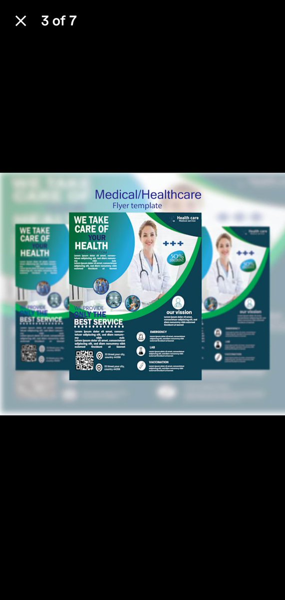 ShawkatTum47727's tweet photo. 🩺 Medical Flyer &amp; Brochure Design
https://t.co/q5XCyS2QNs…
✨ Modern &amp; professional design
📄 Print &amp; digital ready
🎨 Fully customizable
📩 Available on Kwork
#MedicalDesign #FlyerDesign #BrochureDesign #GraphicDesign #Kwork #HealthcareDesign https://t.co/fwp1P7WHHn