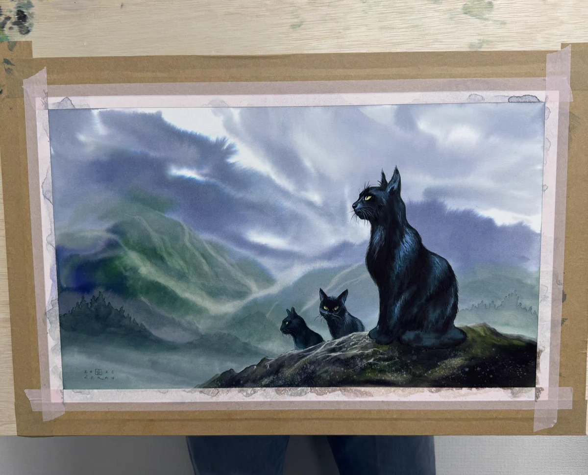 Magali Villeneuve プレイマット 東京mtg 限定100枚 Magali Villeneuve