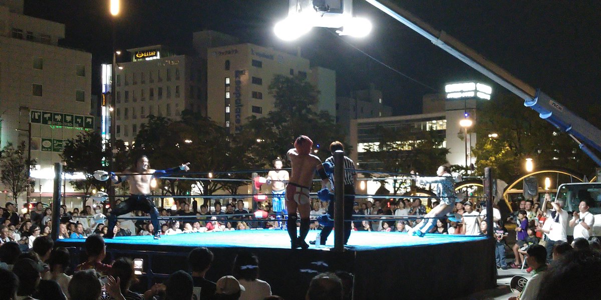 ja_neesan's tweet photo. 『四日市チャリティーナイト2026』終了。試合の様子はまた明日。あー、たのしかったー♪ #四日市チャリティプロレス #四日市 #プロレス https://t.co/BC3zZgJiYo