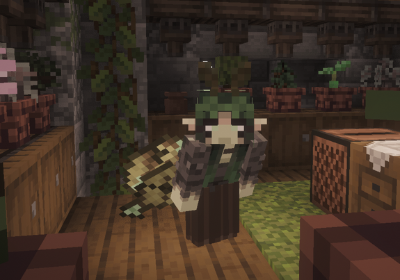 BogWyytch's tweet photo. i made myself a minecraft elytra to match my skin..... because ya know i must be Bog everywhere. https://t.co/I9AvEsecnX