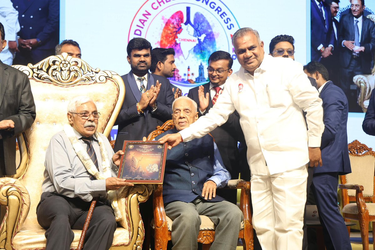 OfficeOfNAnand's tweet photo. மாண்புமிகு தமிழ்நாடு முதலமைச்ச���் @CMOTamilnadu அவர்களின் வாழ்த்துக்களுடன்,

இன்று (29.08.2026) சனிக்கிழமை,

மாண்புமிகு ஊரக வளர்ச்சி மற்றும் நீர்வளத்துறை அமைச்சர் திரு.N.@BussyAnand MLA அவர்கள், சென்னை தரமணியில் உள்ள ஐஐடியில் நடைபெற்ற இந்தியன் செஸ்ட் காங்கிரஸ் 2026 தொடக்க நிகழ்வில் கலந்து கொண்டார்.

உலகம் முழுவதும் சுவாச நோய்கள் அதிகரித்து வரும் நிலையில், நோய் வந்த பிறகு சிகிச்சை அளிப்பதைவிட, நோய் வராமல் தடுப்பதும், ஆரம்ப நிலையிலேயே க��்டறிந்து சிகிச்சை அளிப்பதும் மிகவும் முக்கியம் என அவர் தெரிவித்தார்.

மேலும், புகைப்பிடித்தல் மற்றும் புகையிலைப் பயன்பாட்டைத் தவிர்ப்பதுடன், கிராமப்புறங்கள் உள்ளிட்ட அனைத்து பகுதிகளிலும் சுவாச நோய்கள் குறித்த விழிப்புணர்வை ஏற்படுத்த வேண்டும் என்றும் வலியுறுத்தினார்.

மாண்புமிகு தமிழ்நாடு முதலமைச்சர் அவர்களின் தலைமையிலான அரசு மக்கள் நலனை முதன்மையாகக் கொண்டு சுகாதாரத் திட்டங்களை செயல்படுத்தி வருவதாகவும், நவீன மருத்துவத்தின் பயன்கள் தமிழ்நாட்டின் கடைக்கோடி மக்களையும் சென்றடைய வேண்டும் என்றும் தெரிவித்தார்.

இந்தியாவின் முதல் தேசிய மாநாடு சிறப்பான வெற்றியைப் பெறவும், புதிய மருத்துவ ஆராய்ச்சிகள் மற்றும் சிகிச்சை முறைகளுக்கு வழிவகுக்கவும் தனது வாழ்த்துகளைத் தெரிவித்தார். இந்த மாநாட்டில் மக்கள் நல்வாழ்வு மற்றும் குடும்ப நலத்துறை அரசு செயலாளர் திரு. டாக்டர்.டேரேஸ் அகமது, இ.ஆ.ப அவர்கள், முன்னாள் தமிழ்நாடு சுகாதாரத்துறை அமைச்சர் திரு.டாக்டர். H.V. ஹண்டே, பல்வேறு துறை சார்ந்த மருத்துவர்கள், ஆராய்ச்சியாளர்கள் கலந்து கொண்டனர்.